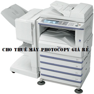 dịch vụ chuyên nghiệp, Cho thuê máy photocopy giá rẻ, máy seconhand, máy photo cũ